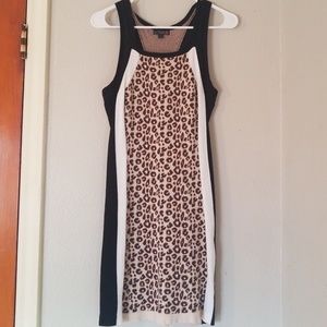 G by Guess cheetah print dress